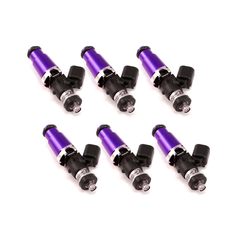 Injector Dynamics 2600-XDS Injectors - 60mm Length - 14mm Top - Denso Lower Cushion (Set of 6) - Rowdy Warehouse 