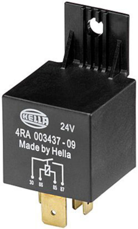 Hella Relay 24V 60A Spst Bkt - Rowdy Warehouse 