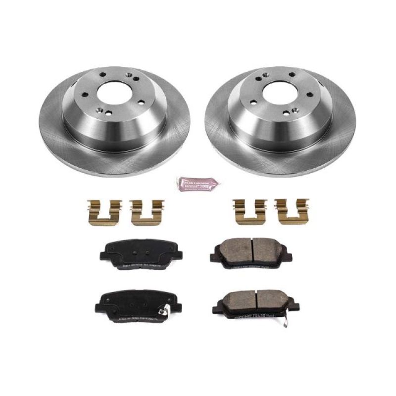 Power Stop 10-18 Hyundai Santa Fe Rear Autospecialty Brake Kit