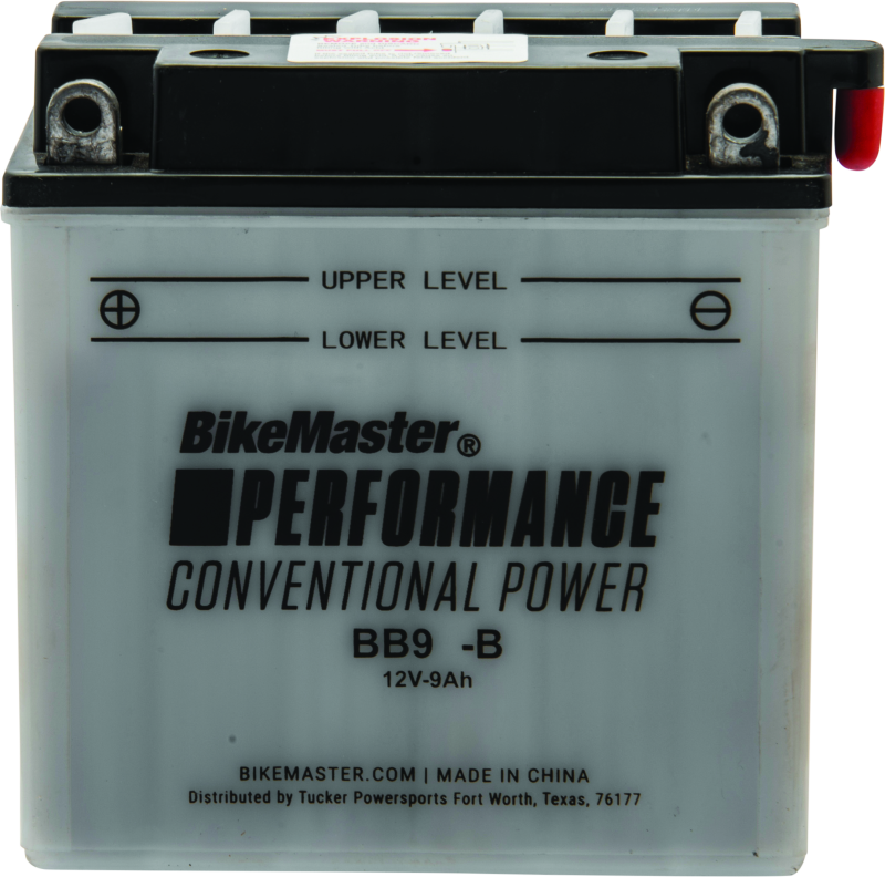 BikeMaster BB9-B Battery - Rowdy Warehouse 