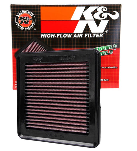 K&N 09 Honda Fit 1.5L Drop In Air Filter - Rowdy Warehouse 