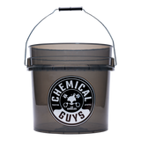 Chemical Guys Heavy Duty Detailing Bucket Smoked Black (4.5 Gal) - Rowdy Warehouse 