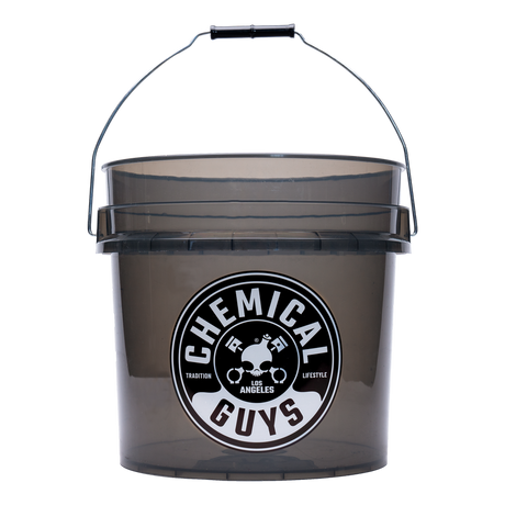 Chemical Guys Heavy Duty Detailing Bucket Smoked Black (4.5 Gal) - Rowdy Warehouse 