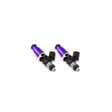 Injector Dynamics ID1050X Injectors - 60mm Length - 14mm Purple Top - 14mm Lower O-Ring (Set of 2) - Rowdy Warehouse 