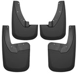 Husky Liners 09-17 Dodge Ram 1500/2500 Both w/ OE Fender Flares Front and Rear Mud Guards - Black