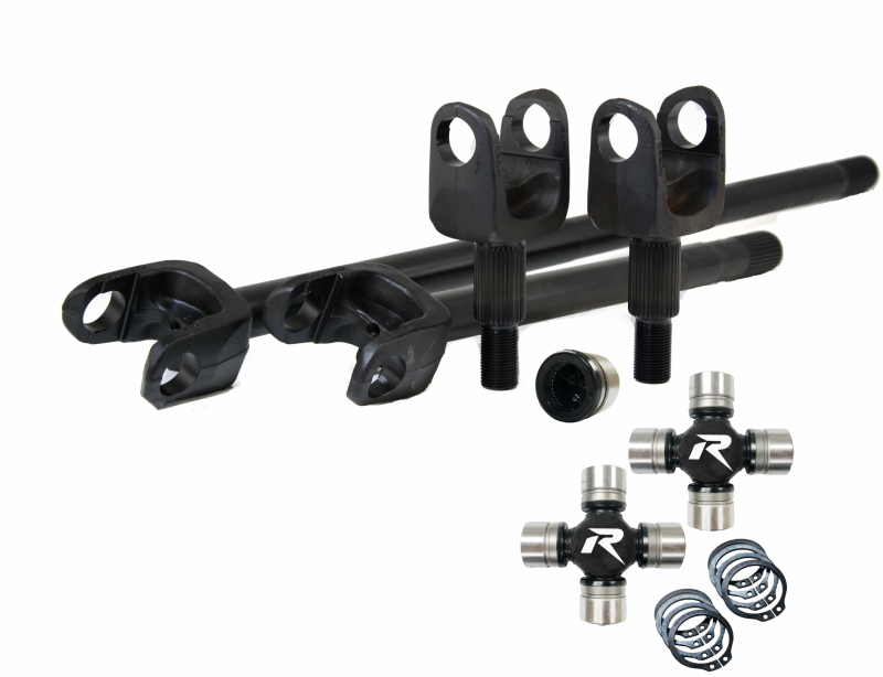 Revolution Gear & Axle 07-18 Jeep Wrangler JK Chromoly Discovery Series Front Axle Kit w/U-Joints