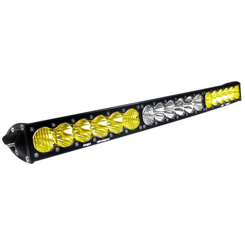 Baja Designs OnX6 Arc Series Dual Control Pattern 30in LED Light Bar - Amber/White - Rowdy Warehouse 