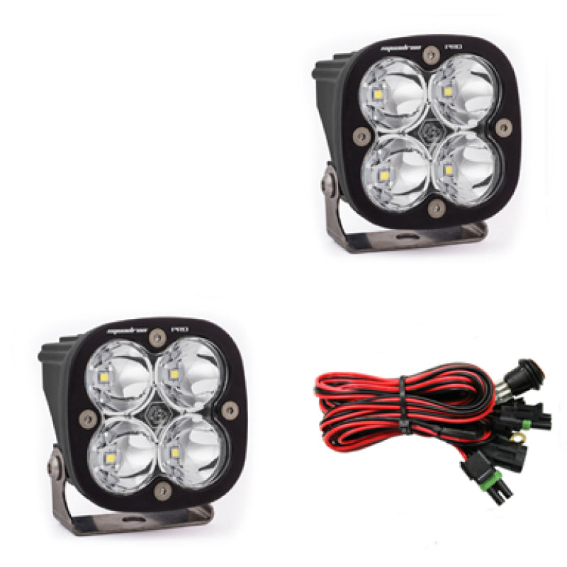 Baja Designs Squadron Pro Series Work/Scene Pattern Pair LED Light Pods - Rowdy Warehouse 