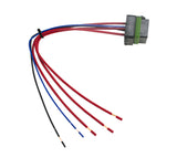 Hella Relay Connector ISO Mini Weatherproof w/ 12in Leads - Rowdy Warehouse 