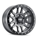 Dirty Life 9309 Canyon Pro 17x9/5x127 BP/-12mm Offset/71.5mm Hub Satin Graphite Wheel - Beadlock - Rowdy Warehouse 