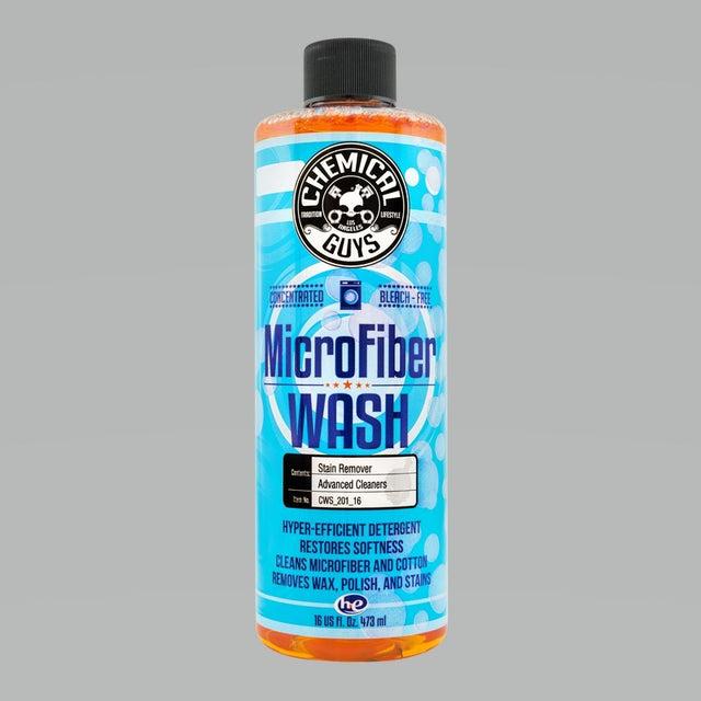 Chemical Guys Microfiber Wash Cleaning Detergent Concentrate - 16oz - Rowdy Warehouse 