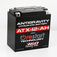 Antigravity YTX12B-BS Lithium Battery w/Re-Start - Rowdy Warehouse 