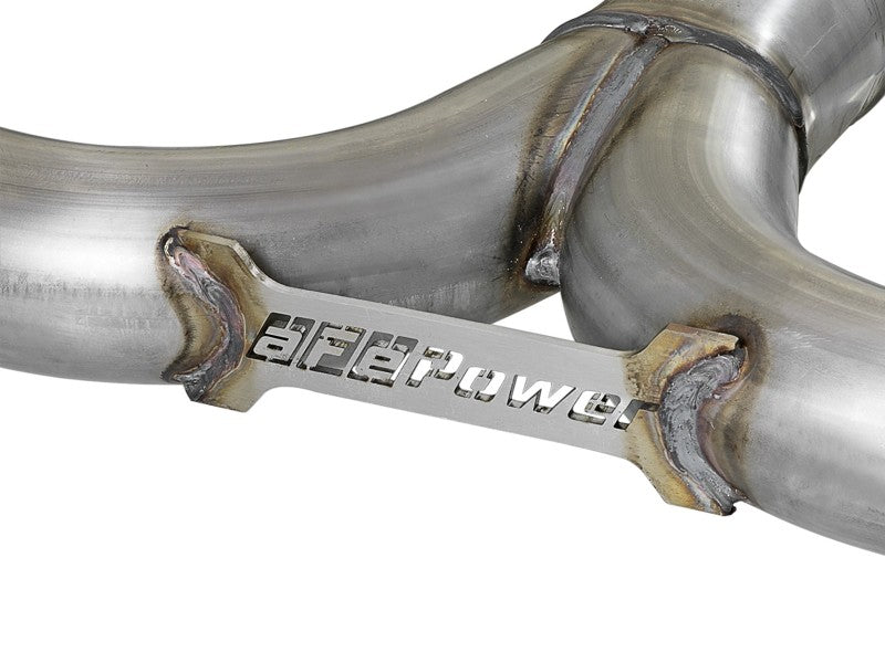 aFe Takeda 2-1/2in 304 SS Cat-Back Exhaust w/ Polished Tips 14-18 Mazda 3 L4 2.0L/2.5L