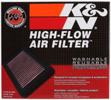 K&N 06-09 Honda Civic 1.8L L4 Drop In Air Filter - Rowdy Warehouse 