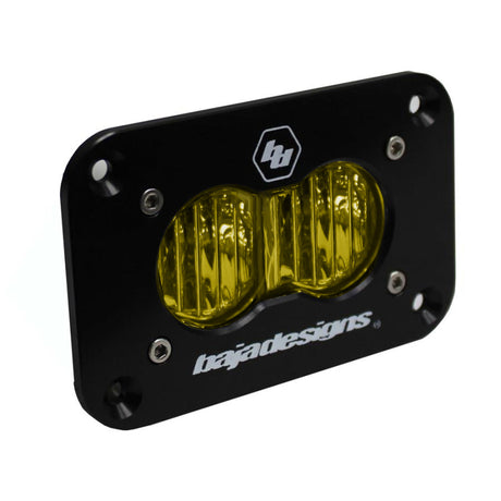 Baja Designs S2 Wide Cornering Sport Flush Mount LED - Amber - Rowdy Warehouse 