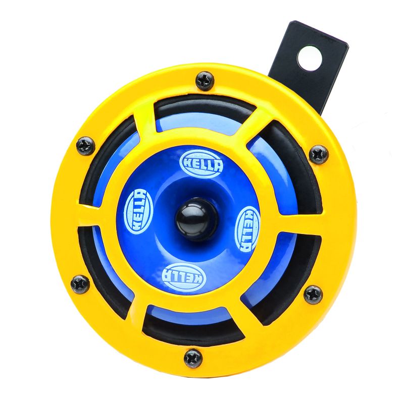 Hella Sharptone Horn Kit 12V 415/350Hz Yellow (3BB922000731 = H31000001) (Min Qty 360) - Rowdy Warehouse 