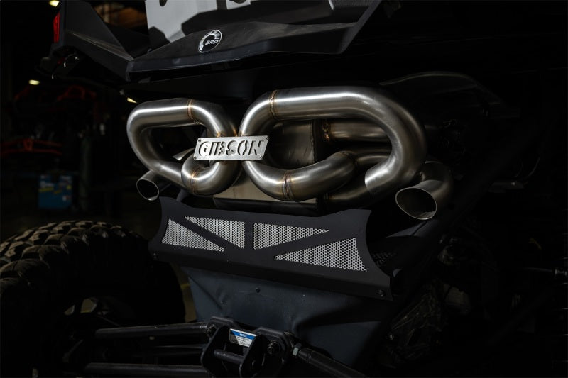 Gibson 17-22 Can-Am Maverick X3 Turbo XFactor Exhaust - Rowdy Warehouse 