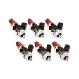 Injector Dynamics ID1050X Injectors 11mm (Red) Adaptors S2K Lower (Set of 6) - Rowdy Warehouse 