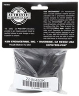 K&N 6in ID x 6inH Closed Top Black DryCharger Air Filter Wrap - Rowdy Warehouse 