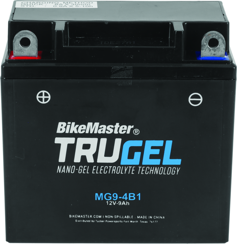 BikeMaster Trugel Battery MG9-4B1 - Rowdy Warehouse 