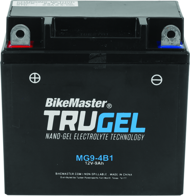 BikeMaster Trugel Battery MG9-4B1 - Rowdy Warehouse 