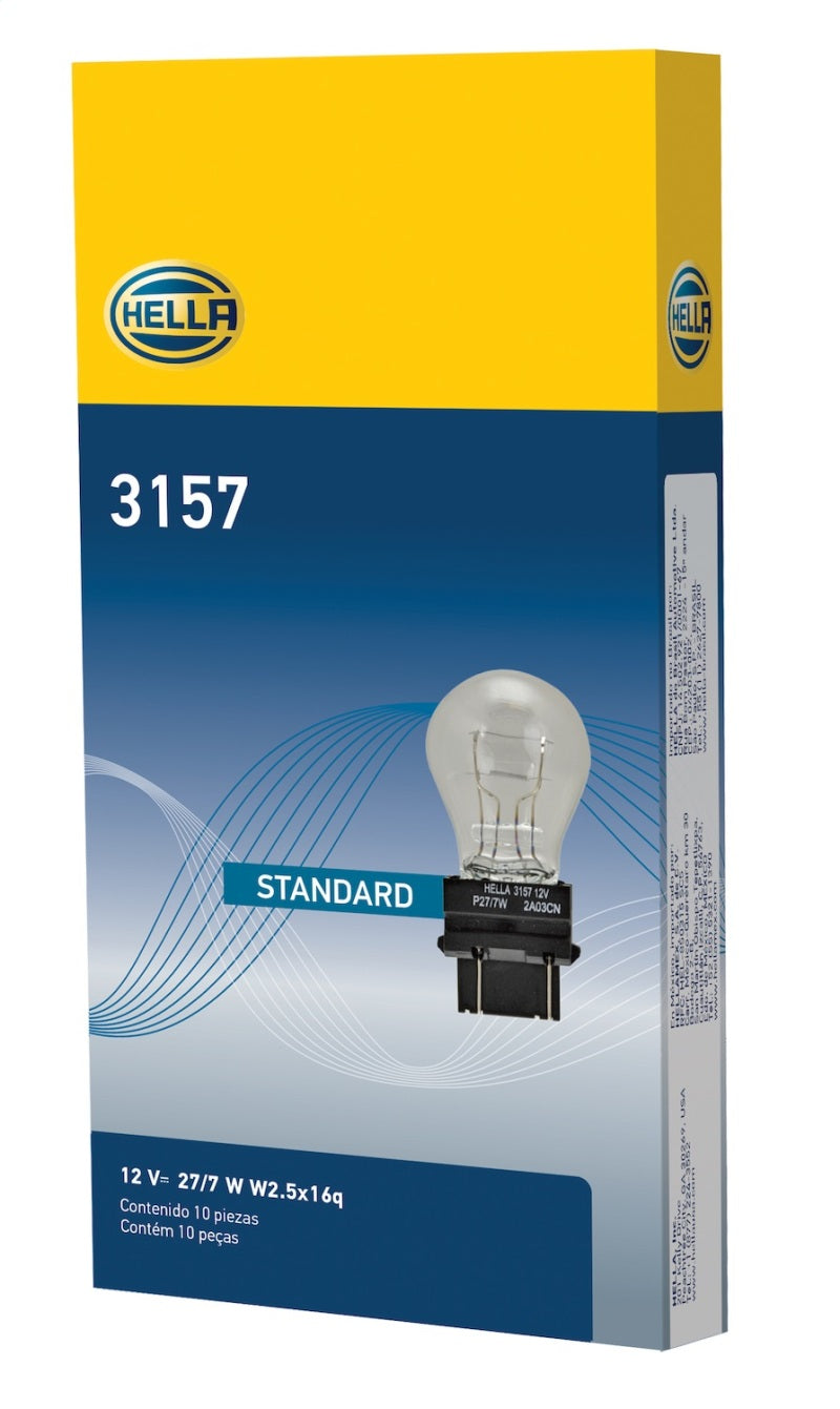 Hella Bulb 3157 12V 27/7W W2.5x16q S8 - Rowdy Warehouse 