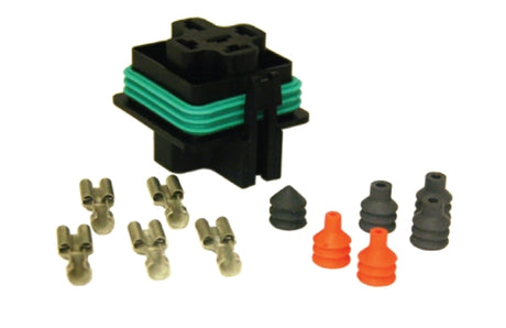 Hella Relay Connector ISO Mini Weatherproof - Rowdy Warehouse 