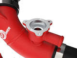 aFe 2022 Toyota Land Cruiser (J300) V6-3.5L (tt) BladeRunner 2.5in Aluminum Hot Charge Pipe - Red - Rowdy Warehouse 