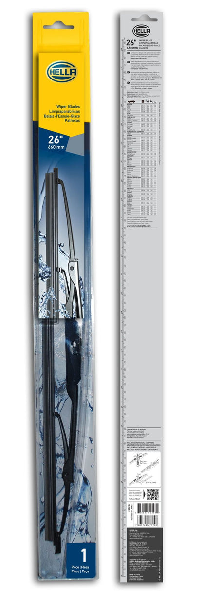 Hella Standard Wiper Blade 26in - Single - Rowdy Warehouse 