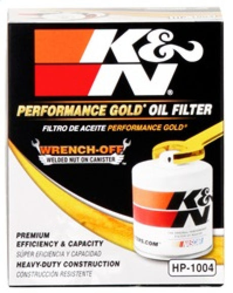 K&N Universal Performance Gold Oil Filter - Rowdy Warehouse 