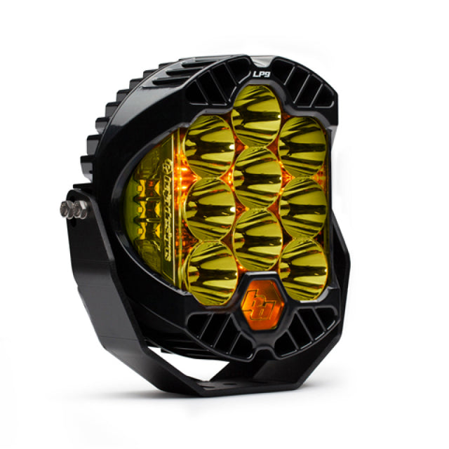 Baja Designs LP9 Series High Speed Spot Pattern LED Light Pods - Amber - Rowdy Warehouse 