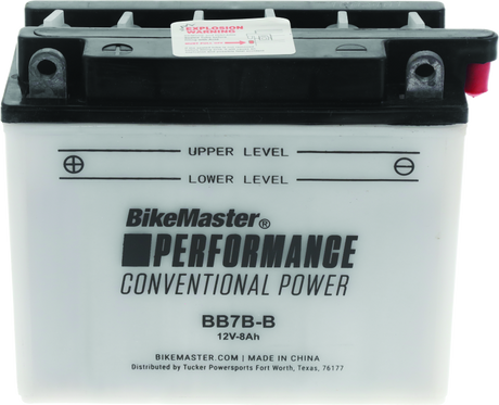 BikeMaster BB7B-B Battery - Rowdy Warehouse 