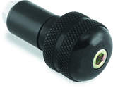 BikeMaster Anti-Vibration Bar Ends - 1in - Black - Rowdy Warehouse 