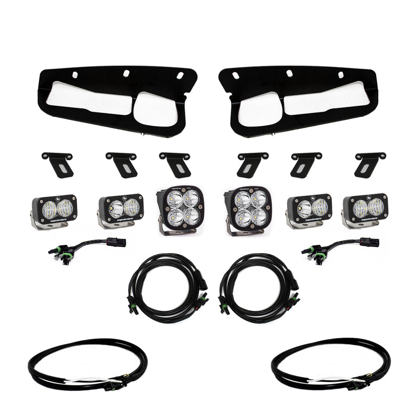 Baja Designs 2021+ Ford Bronco Fog Pocket Kit 21-Up Pro w/Upfitter - Rowdy Warehouse 