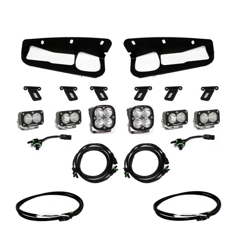 Baja Designs 2021+ Ford Bronco Fog Pocket Kit 21-Up Pro w/Upfitter - Rowdy Warehouse 