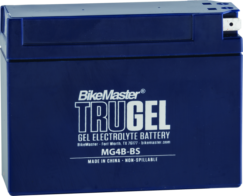 BikeMaster Trugel Battery MG4B-BS - Rowdy Warehouse 