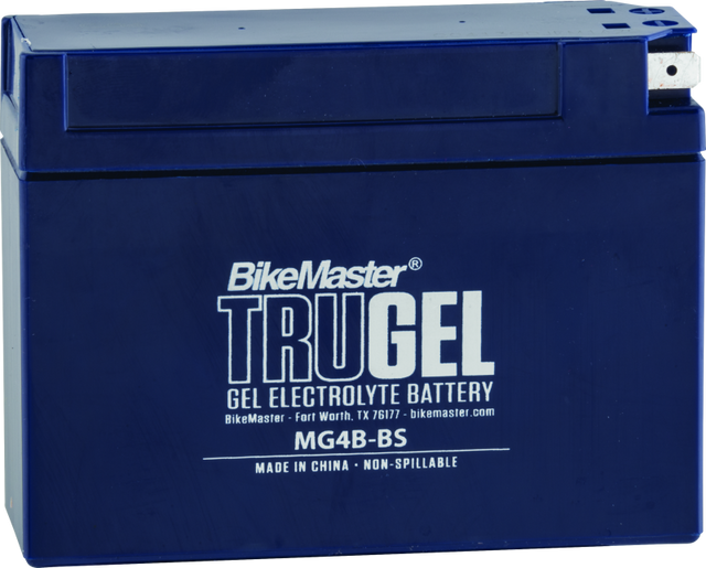 BikeMaster Trugel Battery MG4B-BS - Rowdy Warehouse 