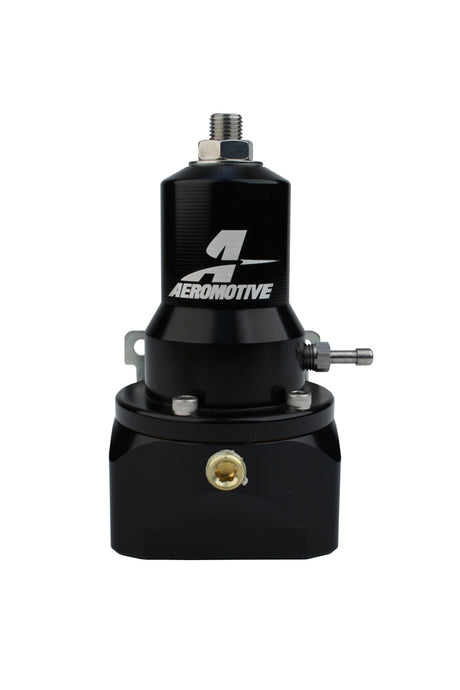 Aeromotive Regulator - 30-120 PSI - .500 Valve - 2x AN-10 Inlets / AN-10 Bypass - Rowdy Warehouse 