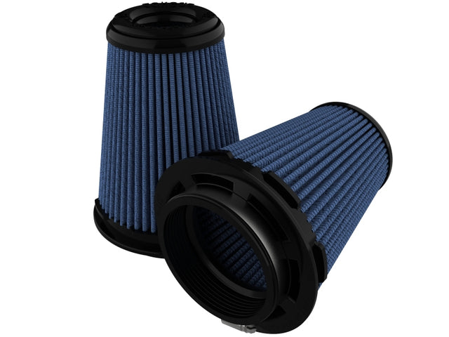 aFe Takeda Intake Replace Air Filter w/Pro 5R Media (Pair) 3.5in F / 5in B / 3.5in T (Inv) / 6in H - Rowdy Warehouse 