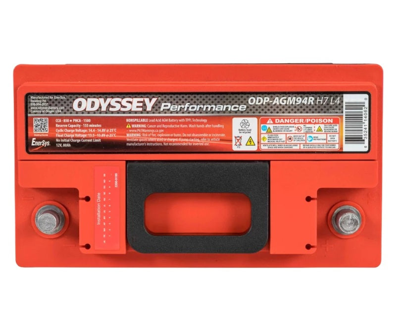 Odyssey Battery Auto/Truck/Heavy Duty & Commercial Performance AGM Battery (94R-850)