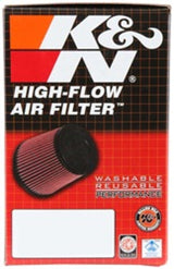 K&N Univrsl Rubber Oval Tprd Filter 2.438in F ID/3.75in B-OW/4.5in B-OL/2.5in T-OW/3.5in T-OL/6in H