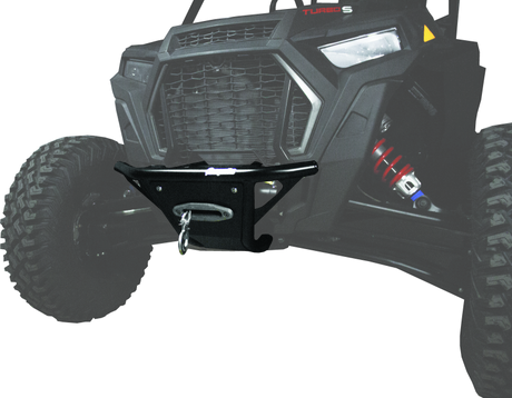 DragonFire Racing Front Bumper With Winch Mount - Fits Polaris RZR 900/1000 15-22 - Rowdy Warehouse 