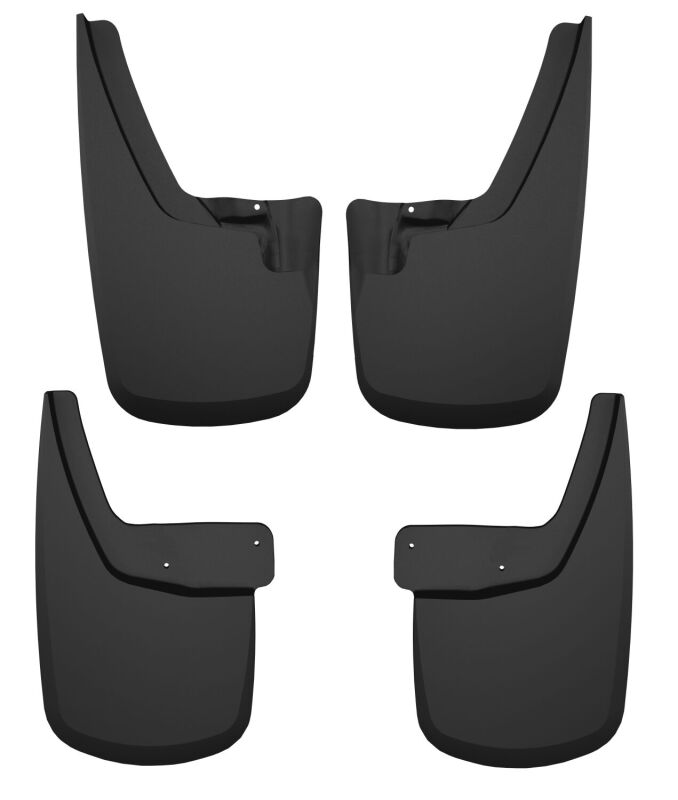 Husky Liners 23-24 GMC Canyon Crew Cab Front & Rear Mud Guards - Black