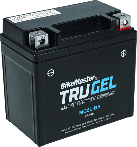 BikeMaster Trugel Battery MG5L-BS - Rowdy Warehouse 