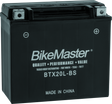 BikeMaster BTX20L-BS Battery - Rowdy Warehouse 