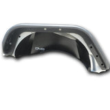 DV8 Offroad 07-18 Jeep Wrangler JK Rear Aluminum Inner Fender - Black