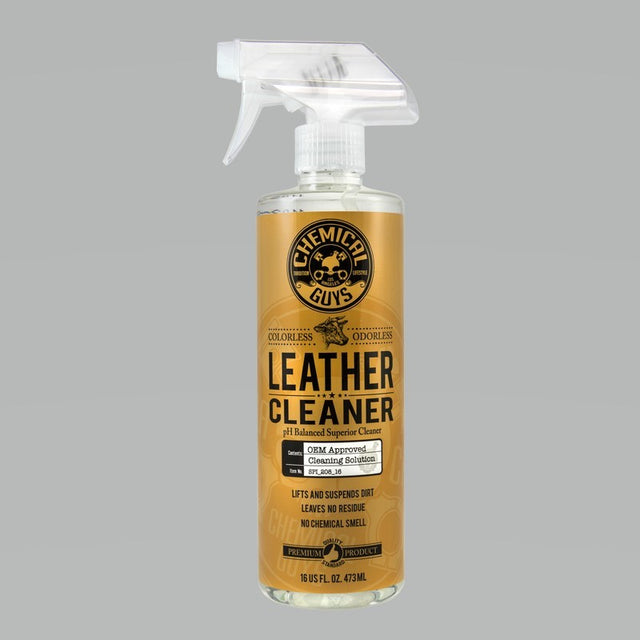 Chemical Guys Leather Cleaner Colorless & Odorless Super Cleaner - 16oz - Rowdy Warehouse 