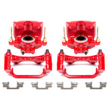 Power Stop 07-16 Cadillac Escalade Rear Red Calipers w/Brackets - Pair