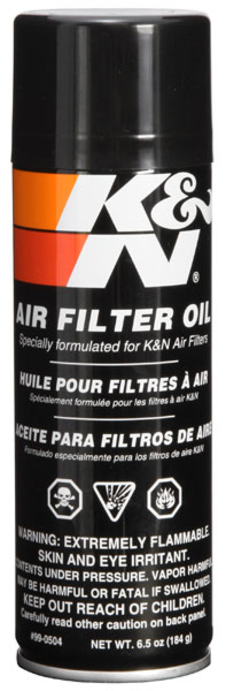 K&N 6.5 OZ Aerosol Spray Air Filter Oil - Rowdy Warehouse 