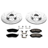 Power Stop 08-12 Infiniti EX35 Front Z23 Evolution Sport Brake Kit